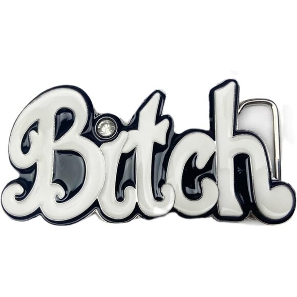 Women's White Western Rodeo Texas Finished Alloy Cowboy Large Belt  Buckles - Picture 1 of 2